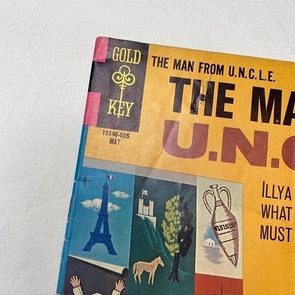The Man From U.N.C.L.E. Comic Book #6, Gold Key - Picture 2 of 8